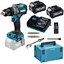 สว่านกระแทกไร้สาย HP001GD201 MAKITA