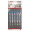 2608634237 BOSCH T118EOF ใบเลื่อยจิ๊กซอว์ตัดเหล็ก (5 ใบ/แพค)