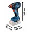 ไขควง1/4-บล๊อก1/2ไร้สาย GDX18V-200 BOSCH SOLO