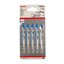 2608631032 BOSCH T218A ใบเลื่อยจิ๊กซอว์ตัดเหล็ก (5 ใบ/แพค)