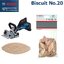 จอยท์บิสกิต เบอร์ 20 BOSCH 2607000103 จำนวน 50 ชิ้น