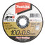 ใบตัดสแตนเลส MAKITA 4″ 100×0.8mm Z60T B-45711