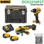 คอมโบ้ชุดสว่านไร้สาย20V (DCD805+DCG409) DCK2216P2T DEWALT