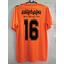 เสื้อกีฬา สีส้ม สกรีน แม่ฮ่องสอน เบอร์ 1-16 Size : L, XL