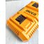 INGCO แท่นชาร์จแบตเตอรี่ 2 พอร์ต 20V/8A รุ่น FCLI2082