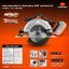เลื่อยวงเดือนไร้สาย 6.5นิ้ว 20V INF-165CSBL PUMPKIN (ตัวเปล่า) #50353
