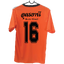 เสื้อกีฬา สีส้ม สกรีน อุดรธานี เบอร์ 2-16 Size : L, XL