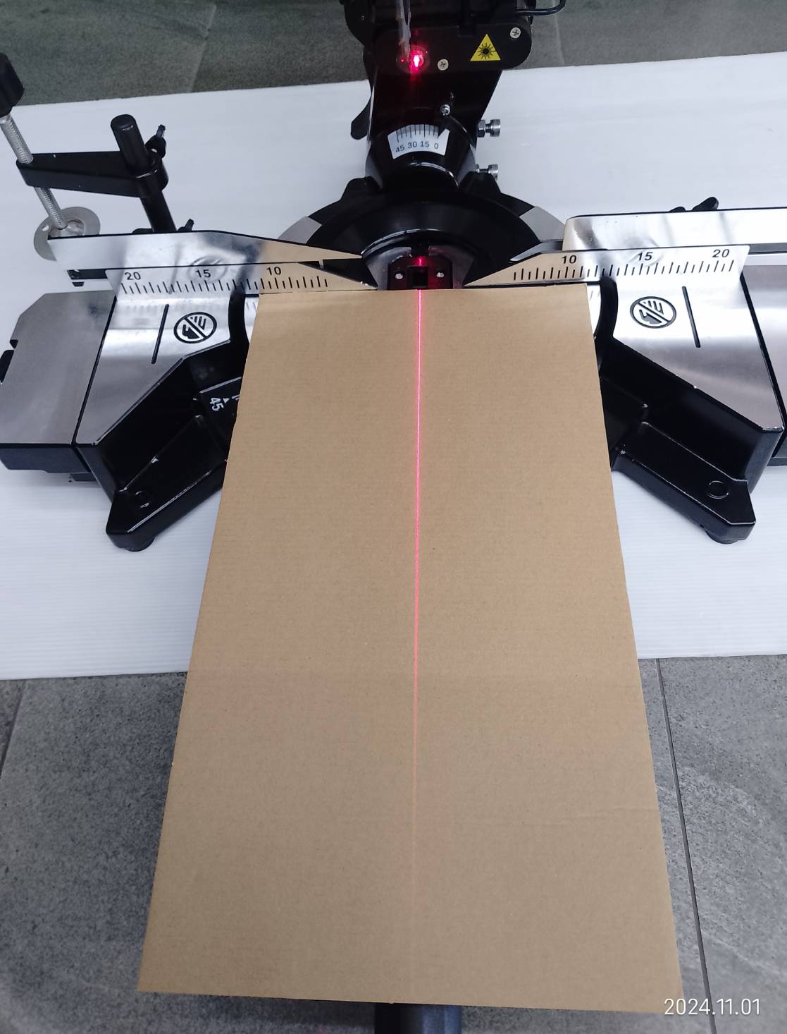 แท่นตัดองศา10" 23-005-003 MIXPRO สไลด์ได้ มีเลเซอร์นำตัด