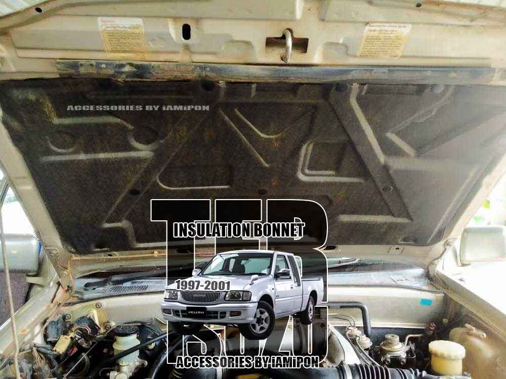 แผ่นกันความร้อนฝากระโปรง อีซุซุ TFR 1997-2001 แท้ห้าง INSULATION BONNET ISUZU TFR 1997-2001 MASTER