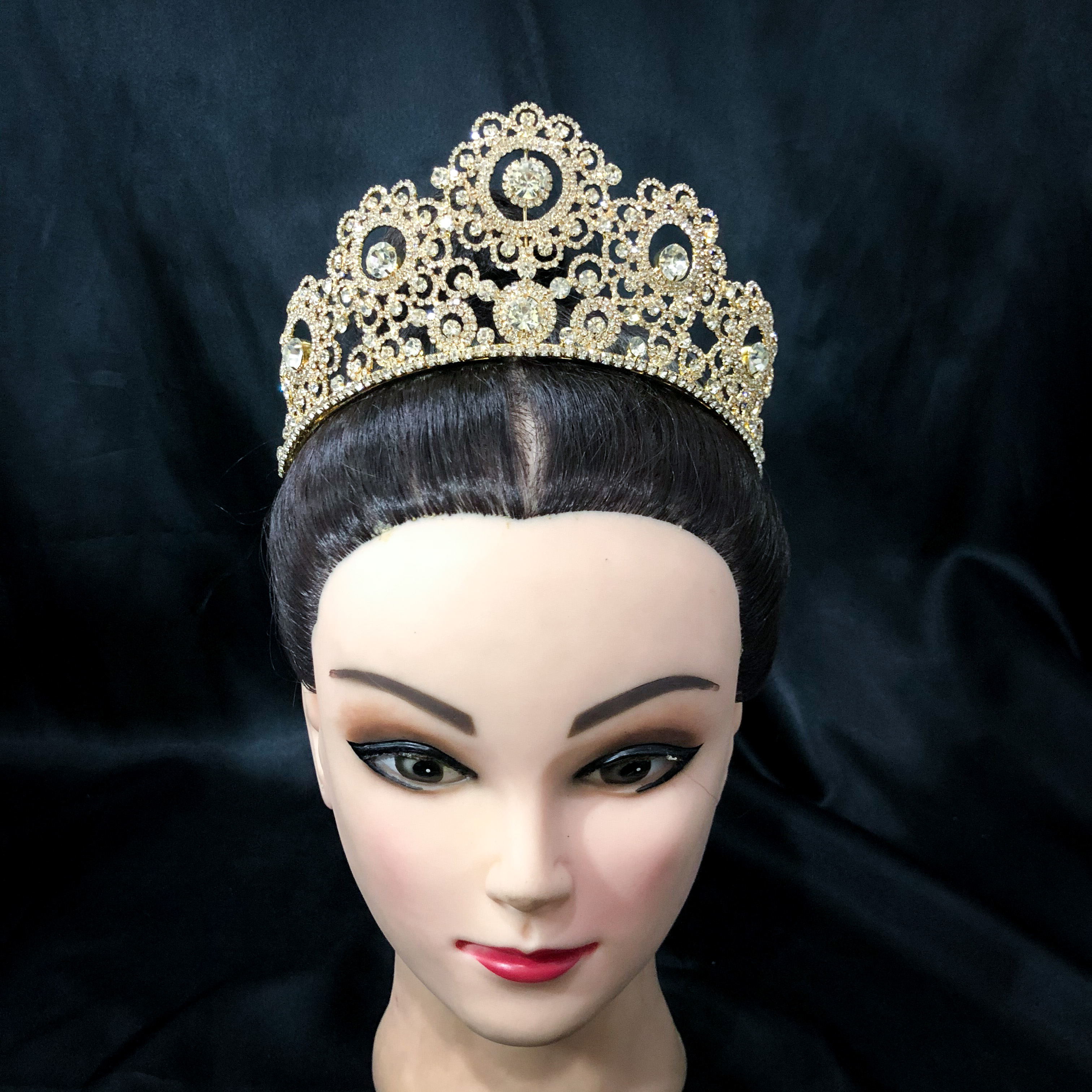 (พร้อมส่ง) เทียร่า 271 มงกุฎนางงาม มงกุฎเจ้าหญิง งานสวย ปราณีต QCเพชรทุกเม็ด สินค้าพร้อมส่งจากไทย