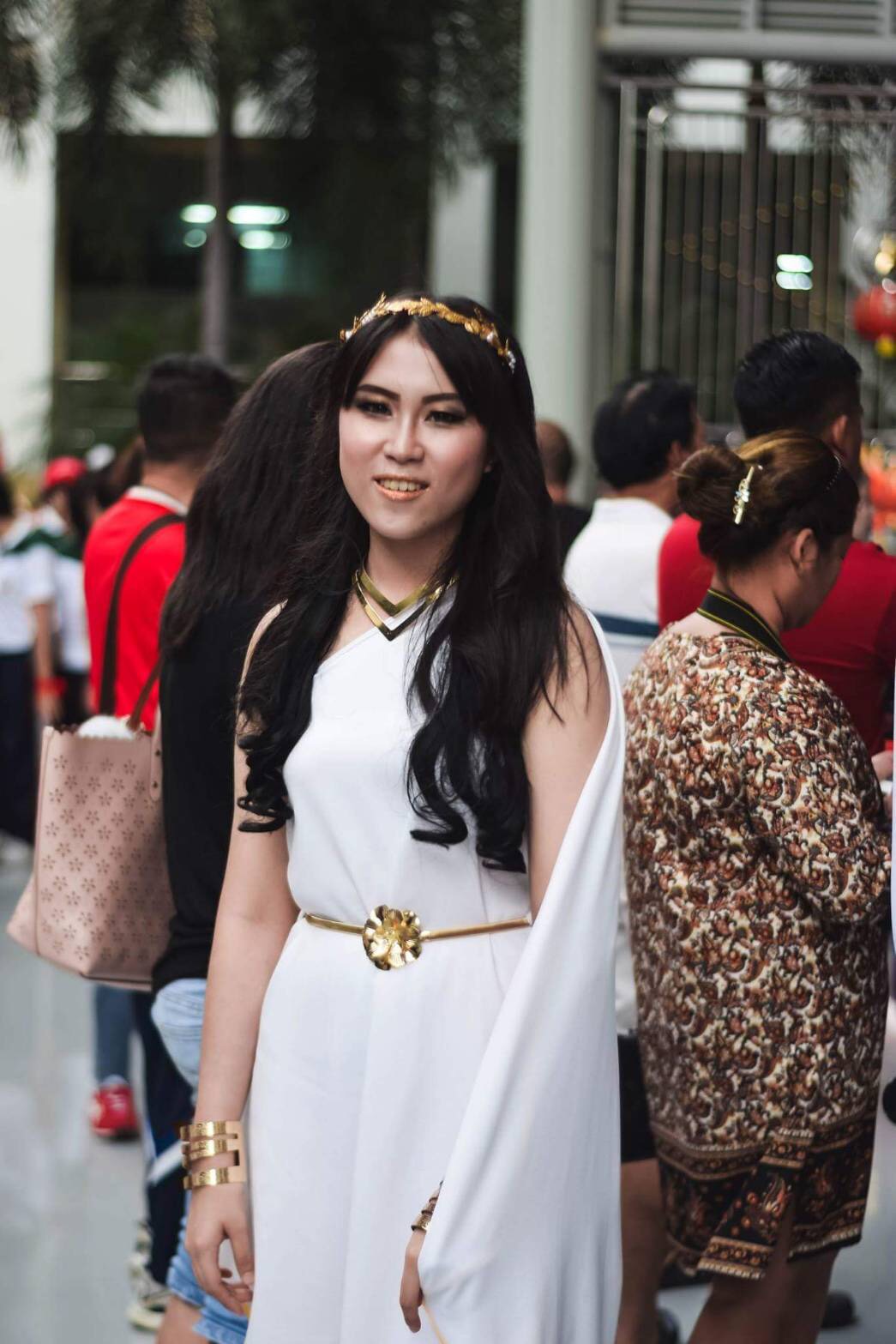 ชุดโรมัน / ชุดกรีกหญิง / ชุดเทพเจ้า / ชุดเทพีไกอา เทพีแห่งโลก