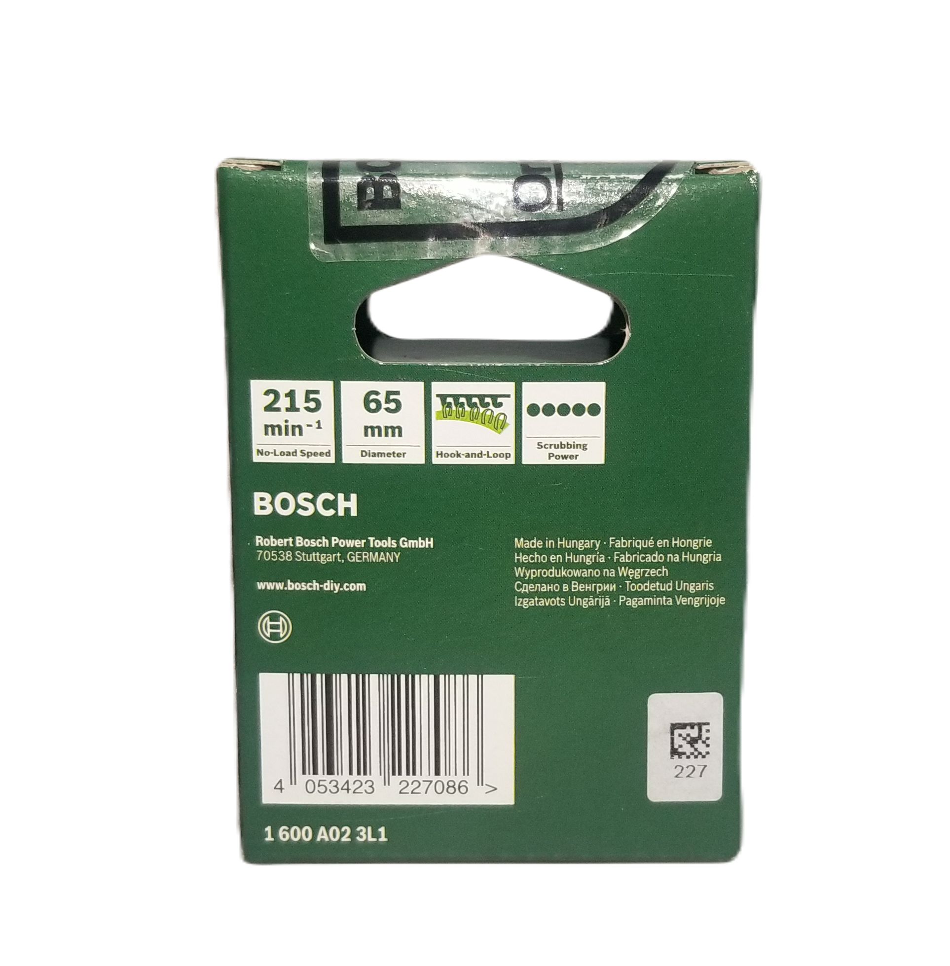 แผ่นใยขัดสำหรับคราบฝั่งแน่น สำหรับเครื่องขัดอเนกประสงค์ 3.6V Universal Brush BOSCH