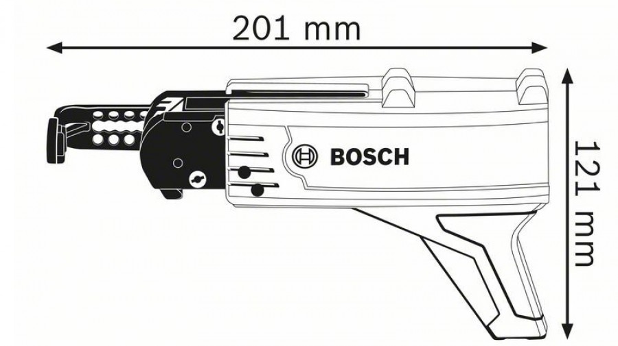 เมกกาซีนใส่สกรู MA55 Auto-Feed BOSCH