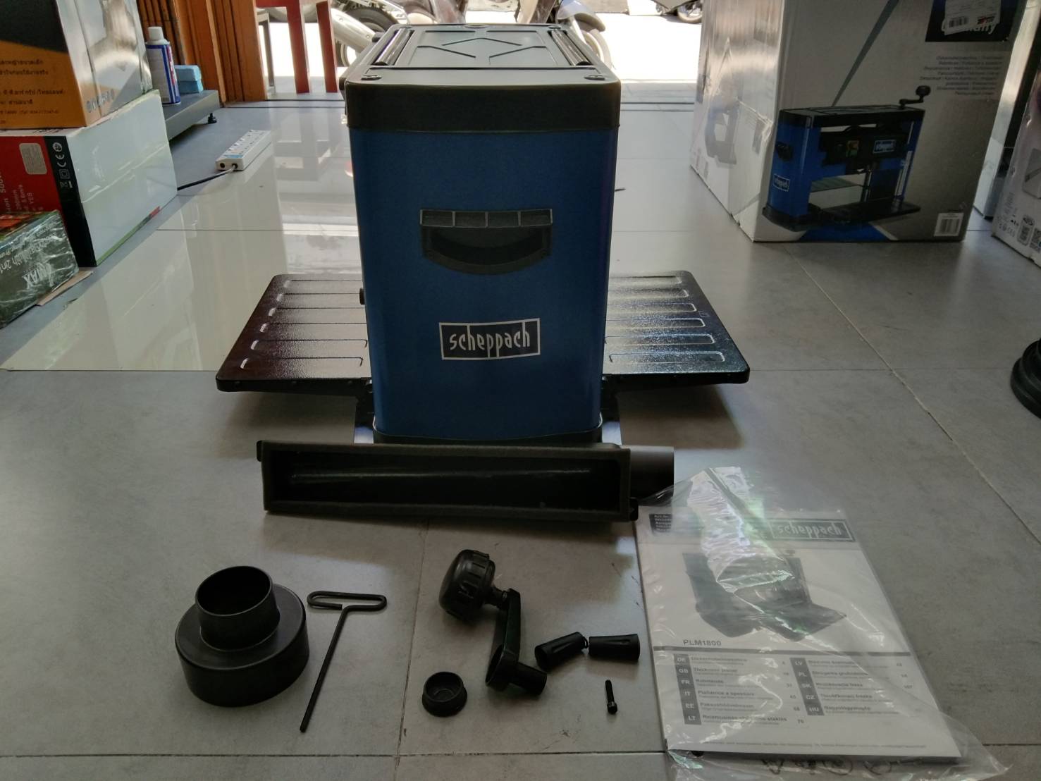 แท่นไสไม้13" PLM1800 SCHEPPACH