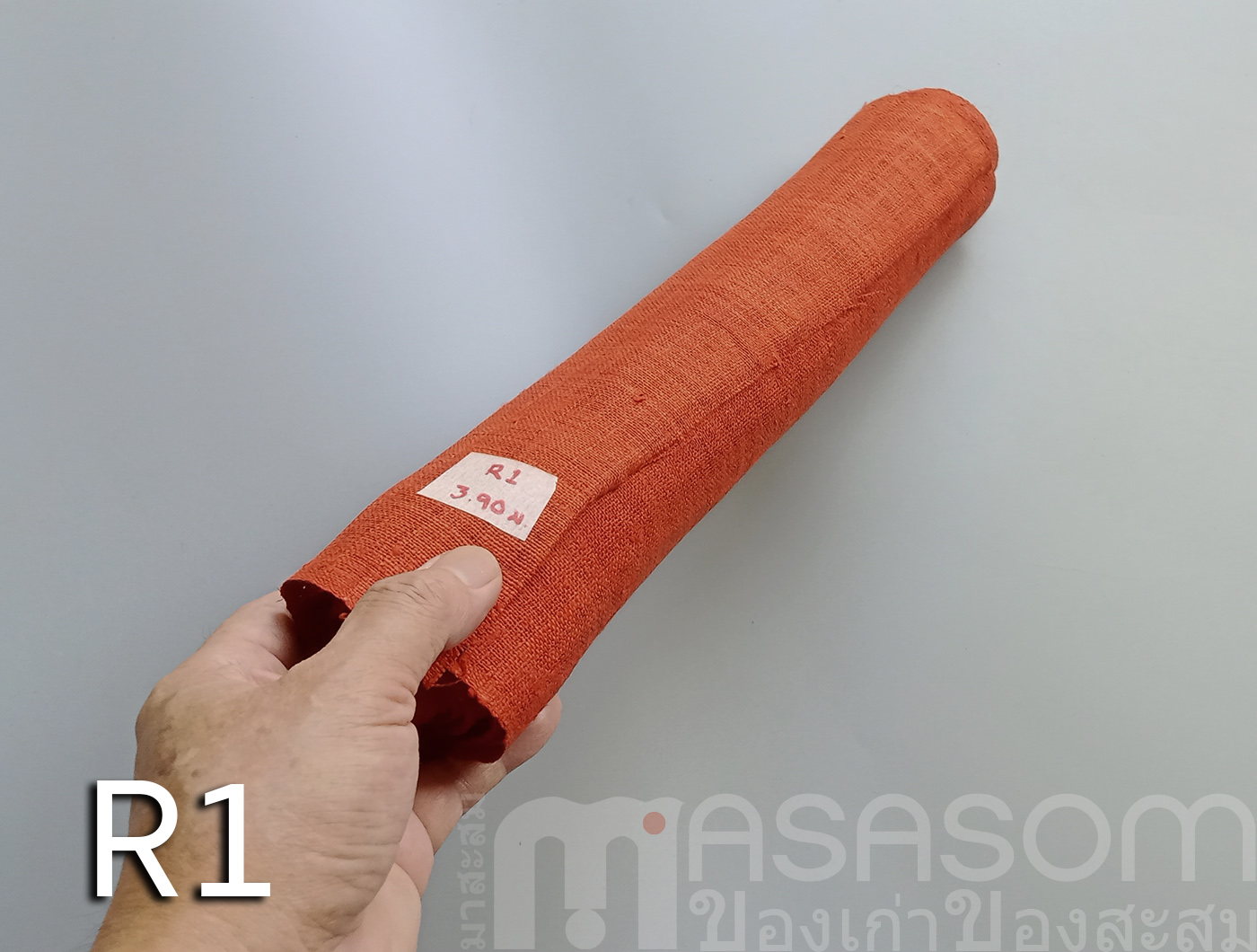 ผ้าใยกัญชงทอมือย้อมสี