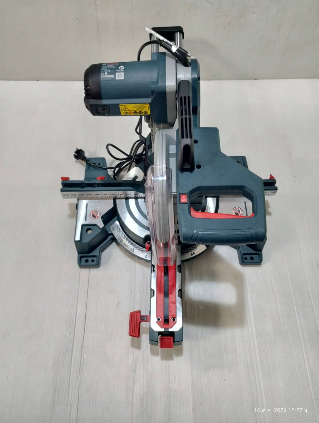 แท่นตัดองศา10" GCM254D BOSCH 0601B530K0