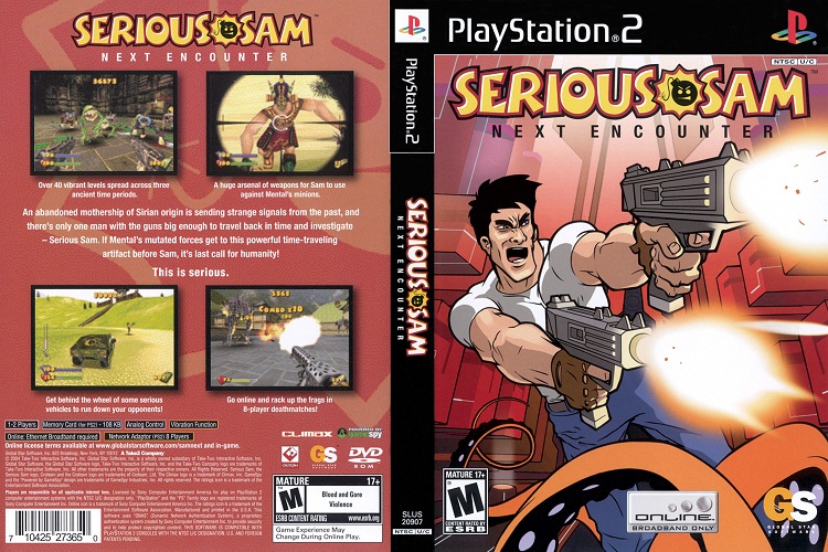 SERIOUS SAM NEXT ENCOUNTER [US : DVD5 1 Disc]