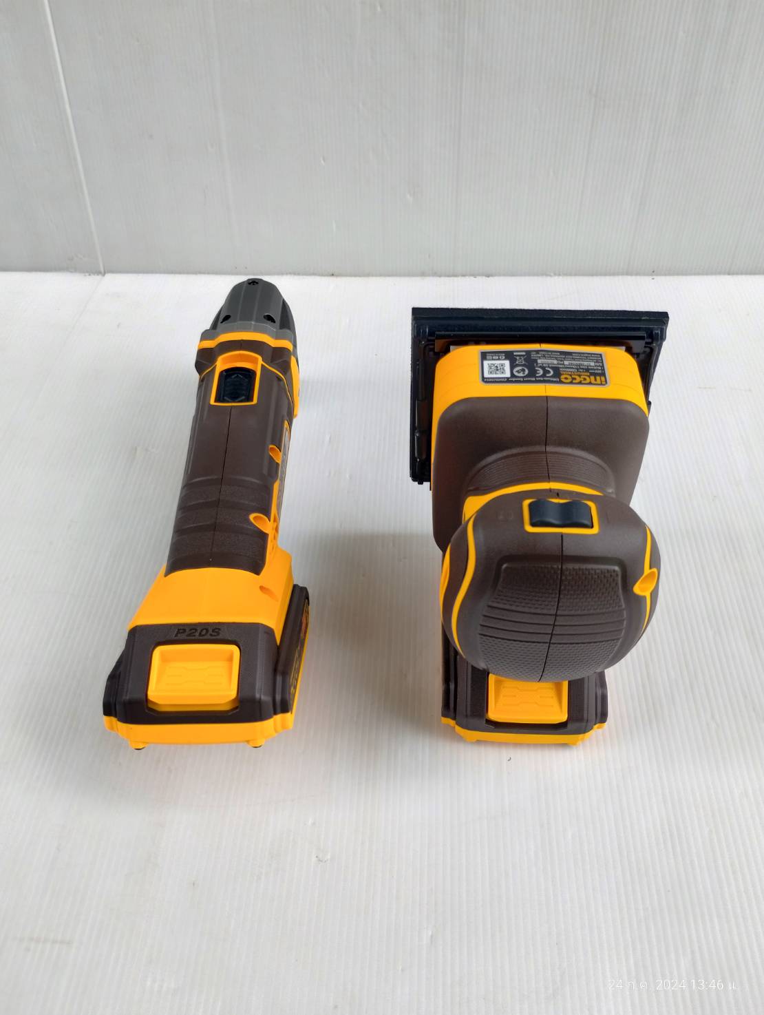 INGCO Combo Set เครื่องอเนกประสงค์+เครื่องขัดกระดาษทราย CKLI20276