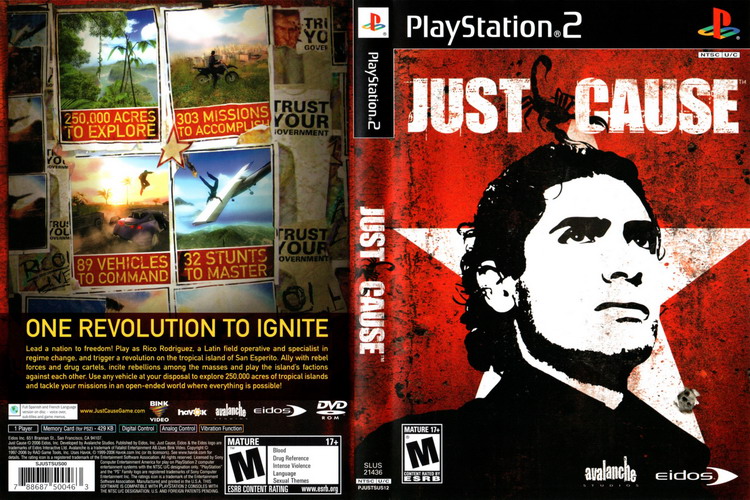 JUST CAUSE [US : DVD5 1 Disc]