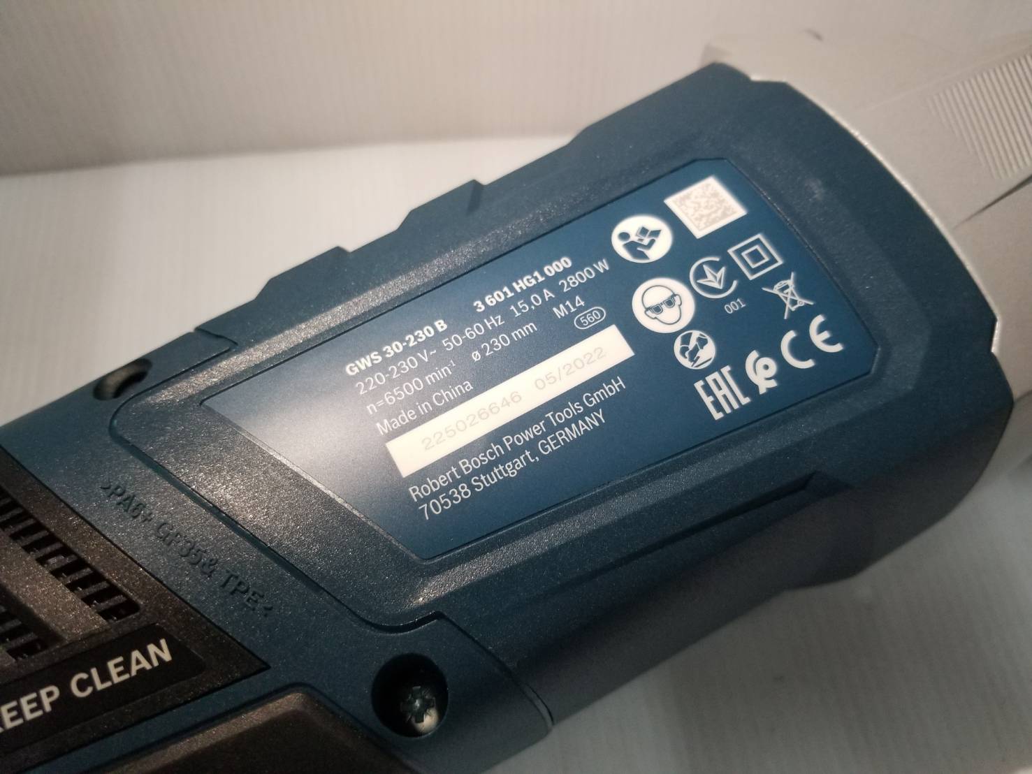 หินเจียร9" GWS30-230B BOSCH