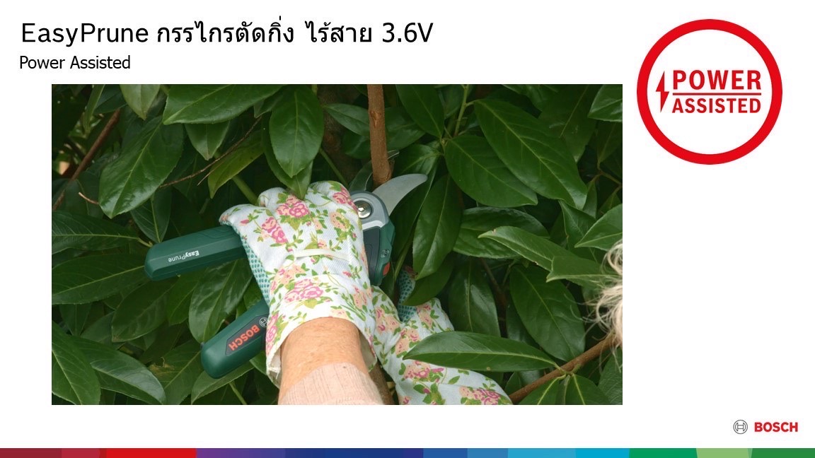 กรรไกรตัดกิ่งไม้ไร้สาย3.6v EasyPrune BOSCH