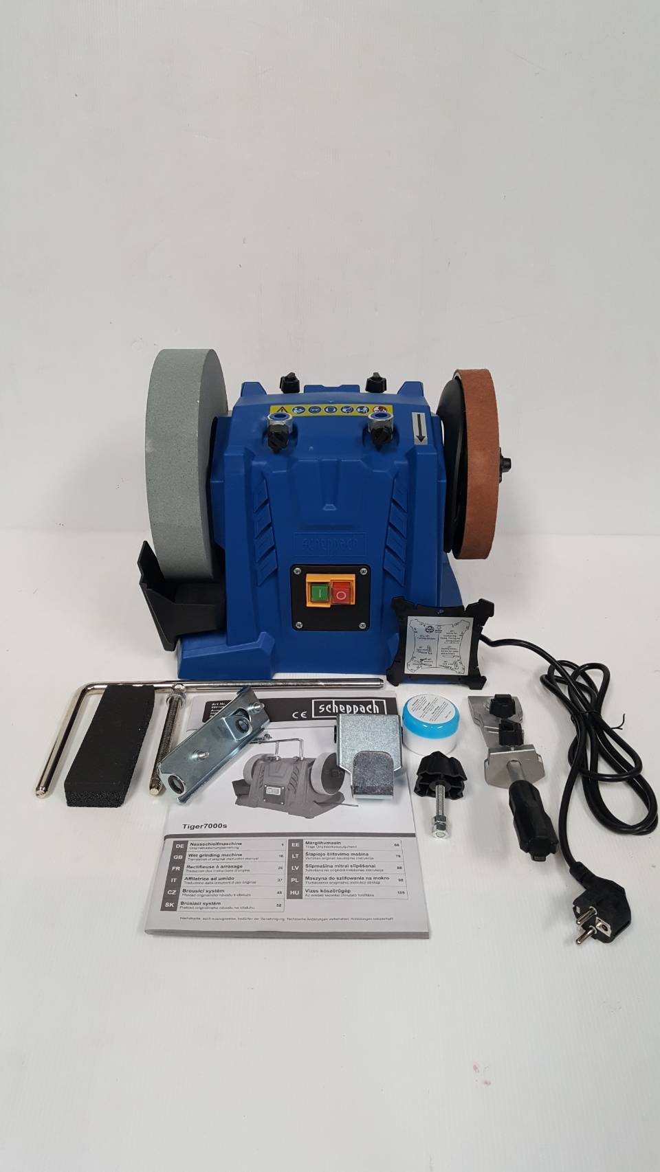 เครื่องลับใบมีดแบบเลี้ยงน้ำ TIGER 7000S SCHEPPACH