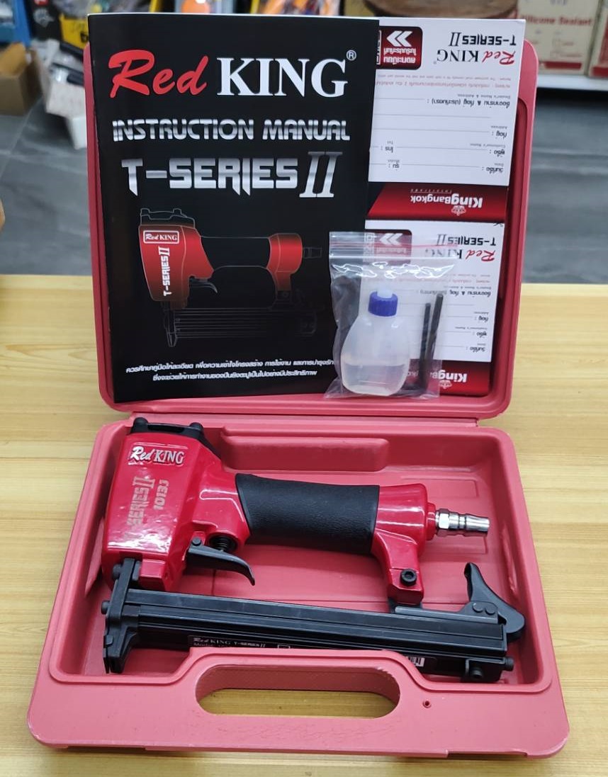 แม็กยิงตะปูลม ขาคู่ 1013J REDKING (T SERIES) II