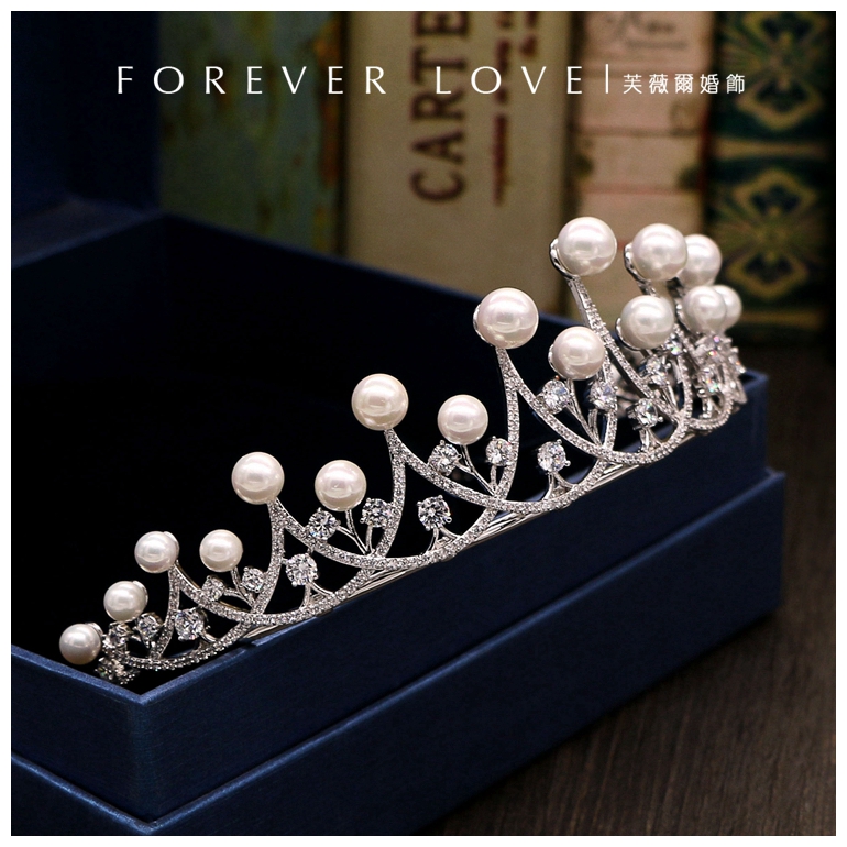 (พร้อมส่ง) เทียร่า 133-สีเงิน มงกุฎเจ้าสาว มงกุฎเจ้าหญิง งานสวย ปราณีต QCเพชรทุกเม็ด สินค้าพร้อมส่งจากไทย