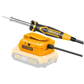 INGCO ชุดหัวแร้งปากกาไร้สาย หัวแร้งไร้สาย แบตเตอรี่ 20 โวลต์ รุ่น CSILI2001 (เครื่องเปล่า)