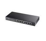 GS1900-8HP 8-port GbE Smart Managed Desktop PoE Switch (70 Watt)+ ARS*