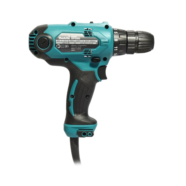 MAKITA DF0300 สว่าน 3/8″ (10 มิล) 320 วัตต์ หัวมือบิด ซ้ายขวา ปรับรอบได้