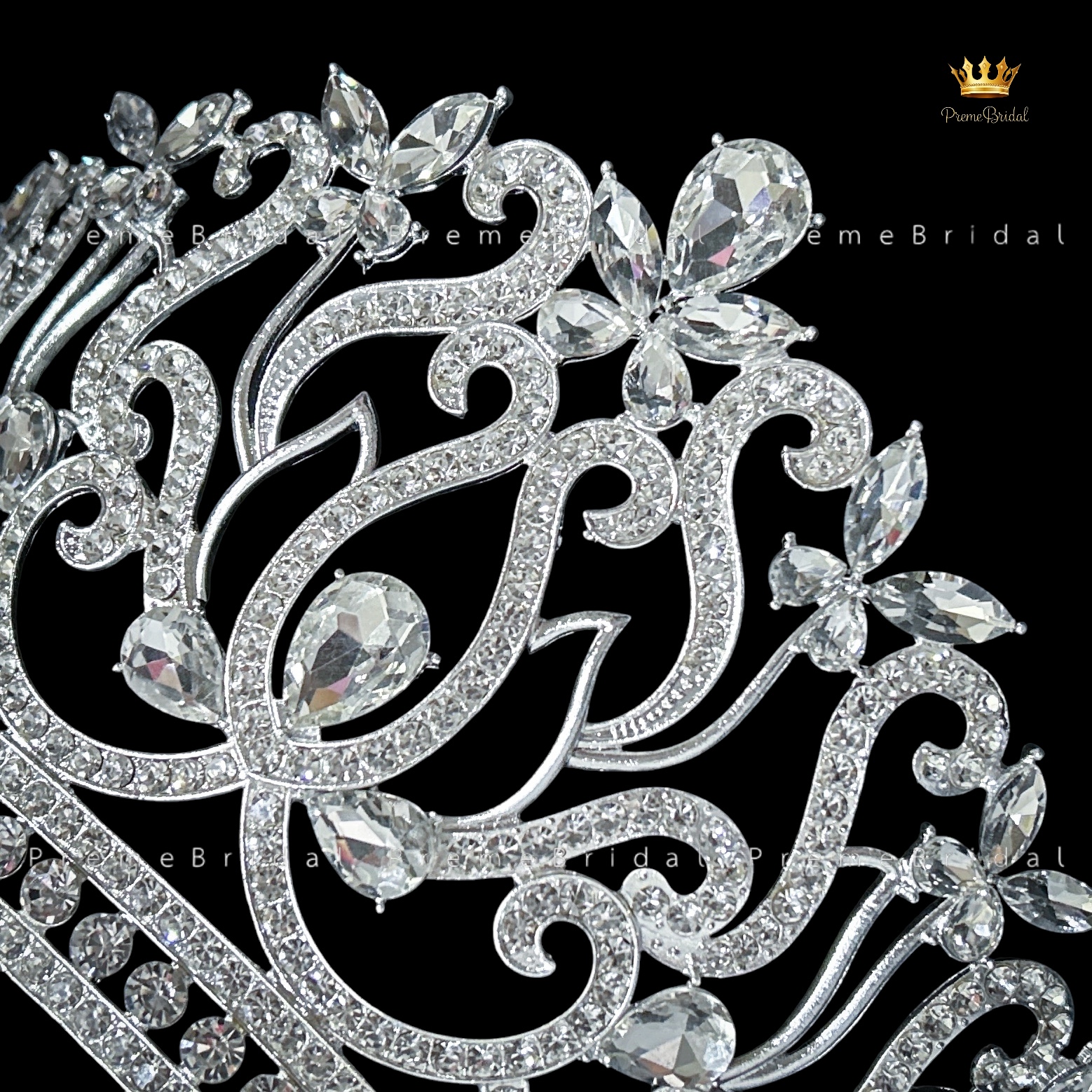 (พร้อมส่งจากไทย) มงกุฏ 143 สีเงิน สำหรับนางงาม ขนาดใหญ่ งานโลหะฐานกลมปรับขนาดได้ ส่งด่วน ส่งจาก จ.อุบลราชธานี