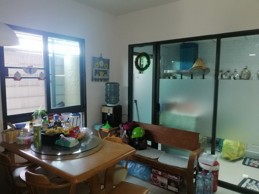 H1150 ขายทาวน์โฮม 2ชั้น 31.1 ตร.วา หลังมุมใน หมู่บ้านพฤกษา วิลล์64 สายไหม อยู่ก่อนถึงซอยสายไหม74 โครงการติดถนนสายไหม ต่อเติมแล้ว