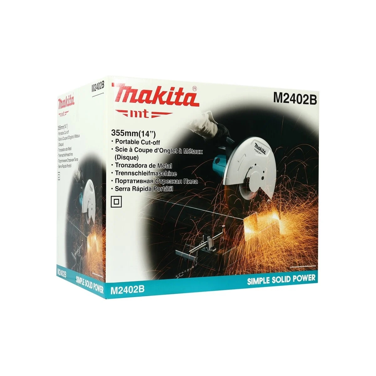 M2402B เครื่องตัดเหล็ก 14″ (355 มิล) 2,200 วัตต์ MAKITA (MT Series)