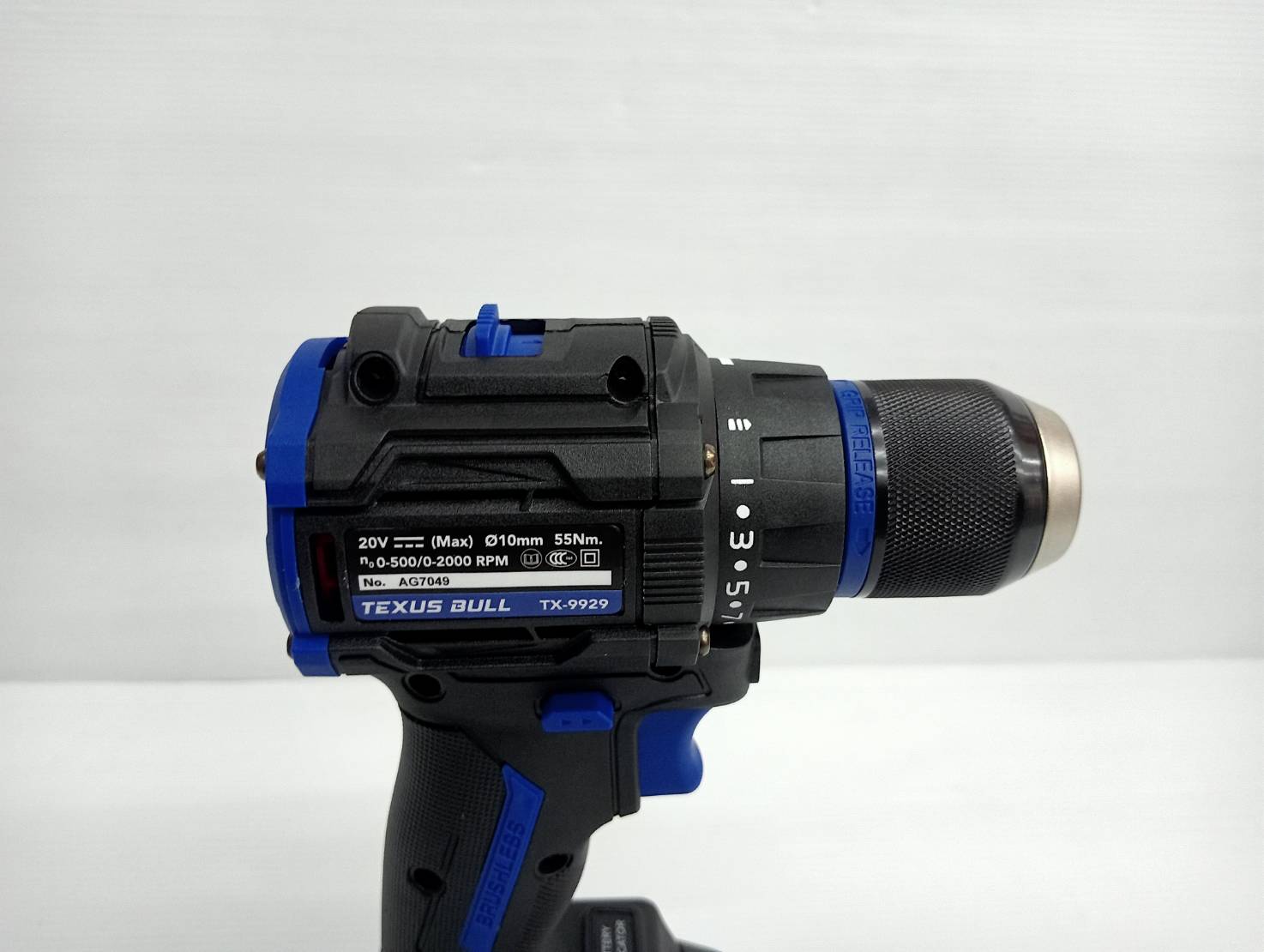 สว่านไร้สายคอสั้น 20V แบตเตอรี่ 2.0Ah TX-9932 TEXUS BULL