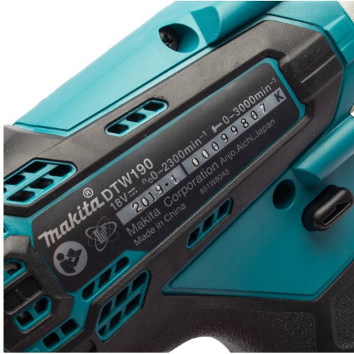 บล๊อกไร้สาย18V DTW190SF1J MAKITA