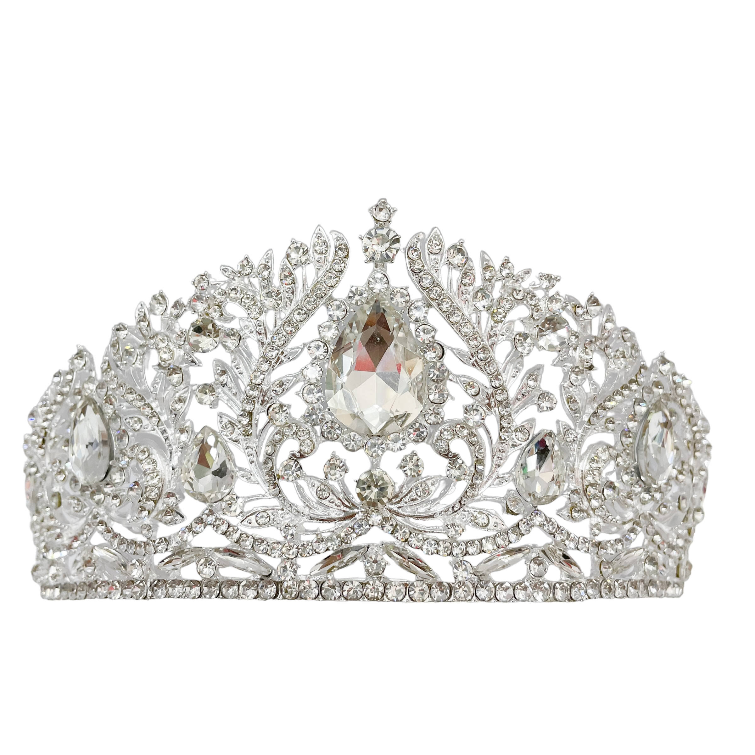 (พร้อมส่ง) เทียร่า 371 งานสวย ปราณีต QCเพชรทุกเม็ด สินค้าพร้อมส่งจากไทย