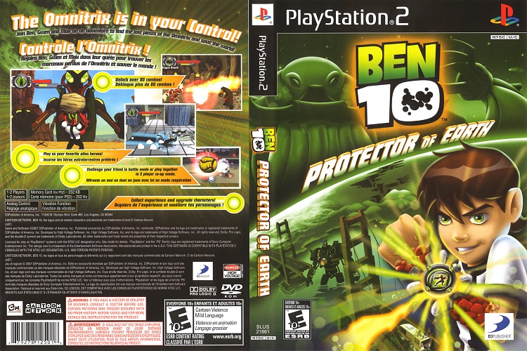 BEN 10 PROTECTOR OF EARTH [US : DVD5 1 Disc]