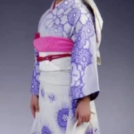 setผ้าชิโบริ+เชื่อกประดับโอบิ ชมพูเข้ม01