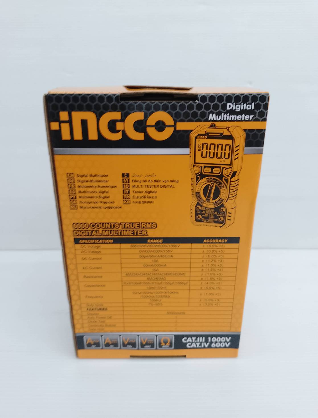 ดิจิตอลมัลติมิเตอร์ DM7502 INGCO