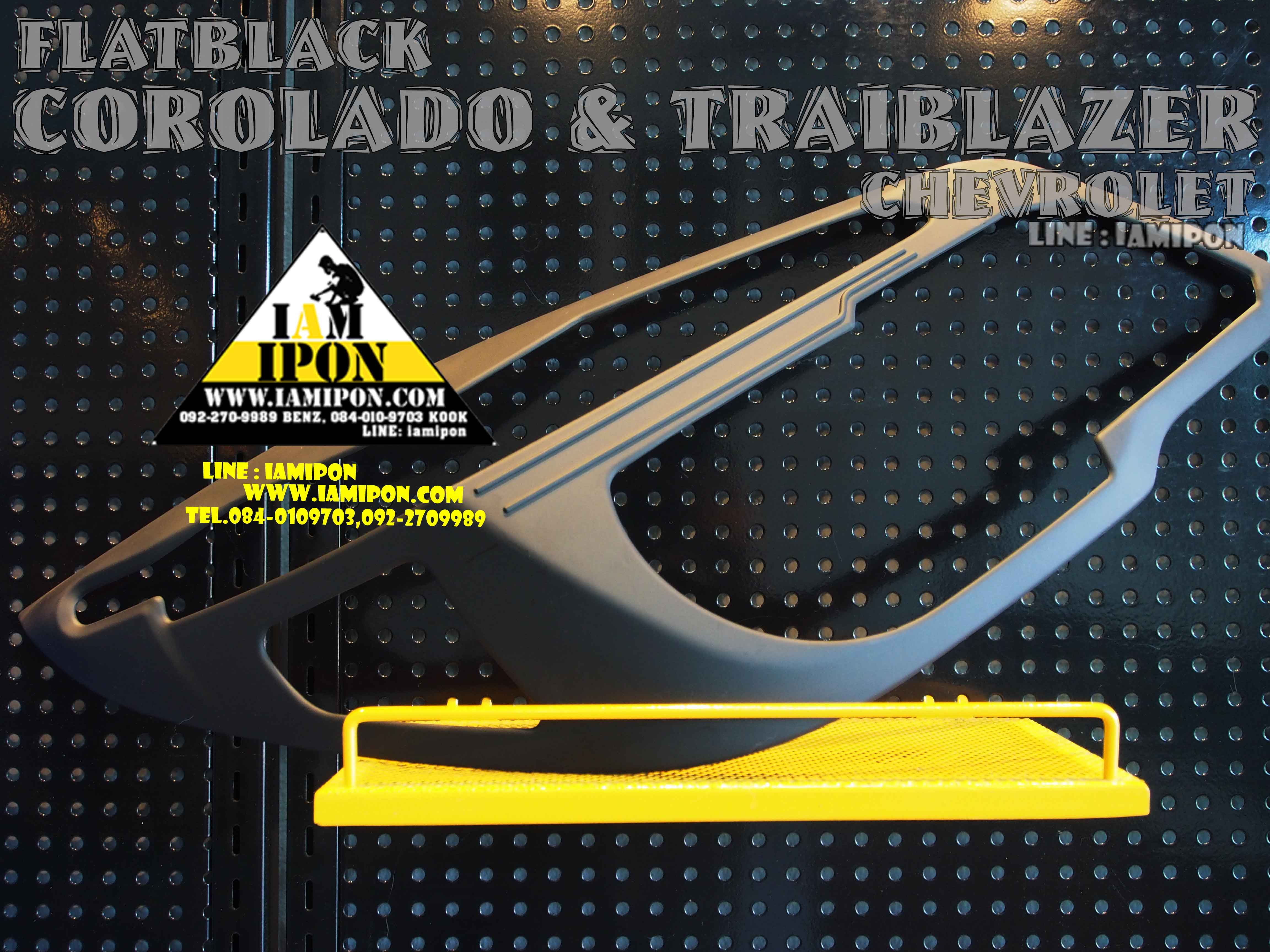 HEAD LAMP COVER CHEVROLET ALL NEW COLORADO 2012 ครอบไฟหน้าดำด้านออนิวโคโลราโด 2012