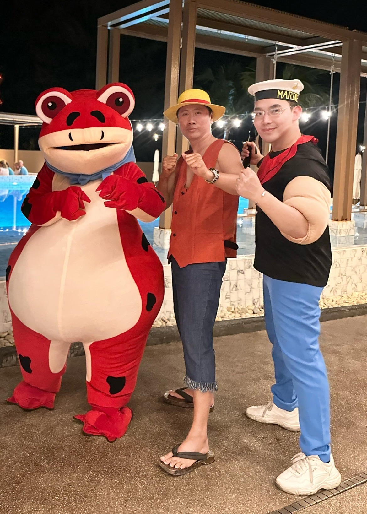 ชุดป๊อปอาย / ชุดป๊อบอาย / Popeye / ชุดทหารเรือ / ชุดกะลาสีเรือ