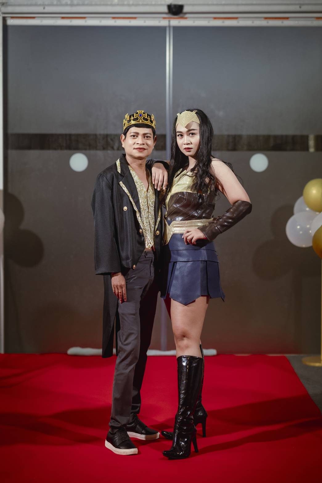 ชุดวันเดอร์วูแมน แบบชุดหนัง