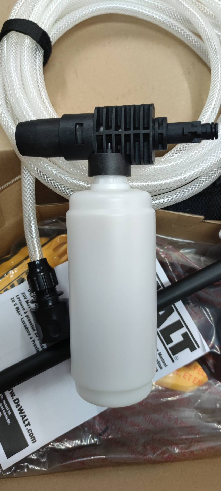 ปืนฉีดน้ำไร้สาย20V DCPW550B-XJ DEWALT