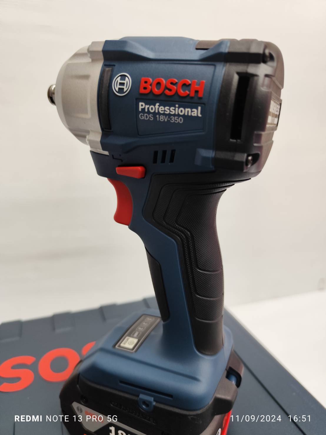 บล็อกไร้สาย1/2 GDS18V-350 BOSCH SOLO