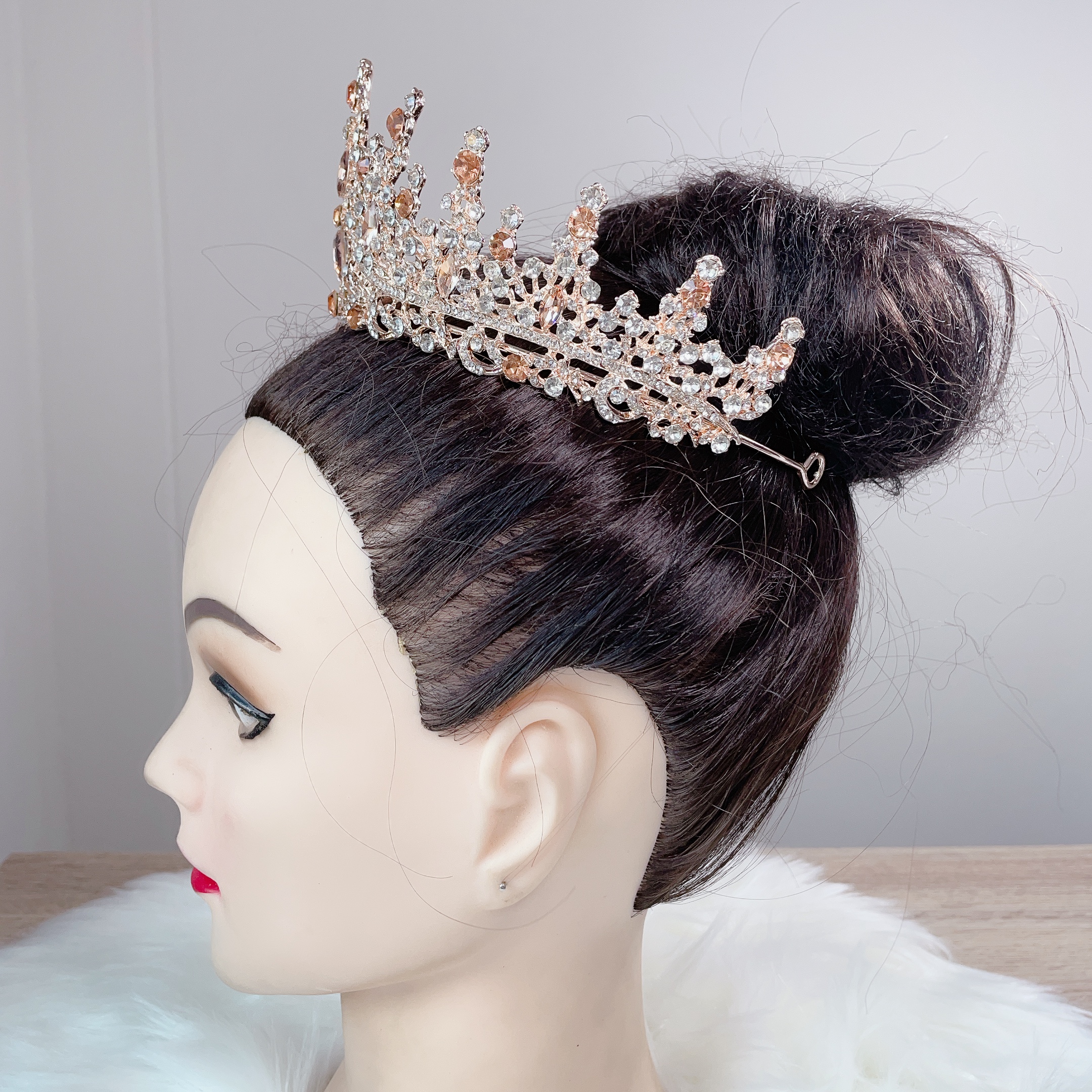 (พร้อมส่ง) เทียร่า 273 สีโรสโกลด์