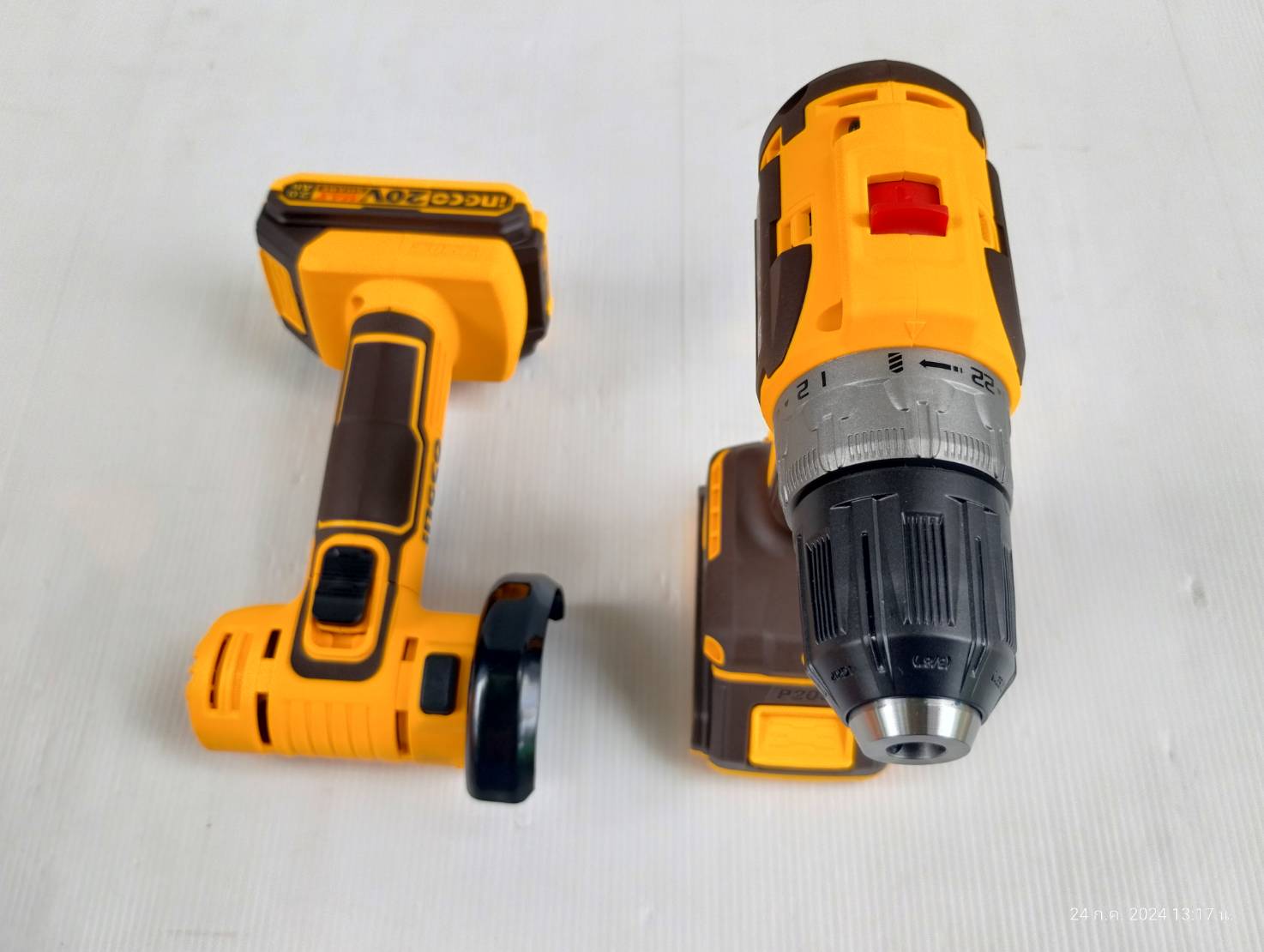 INGCO Combo Set เจียร์มินิ+สว่านไร้สาย CKLI20278