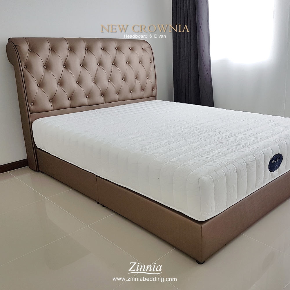 ชุดฐานและหัวเตียง รุ่นNew Crownia
