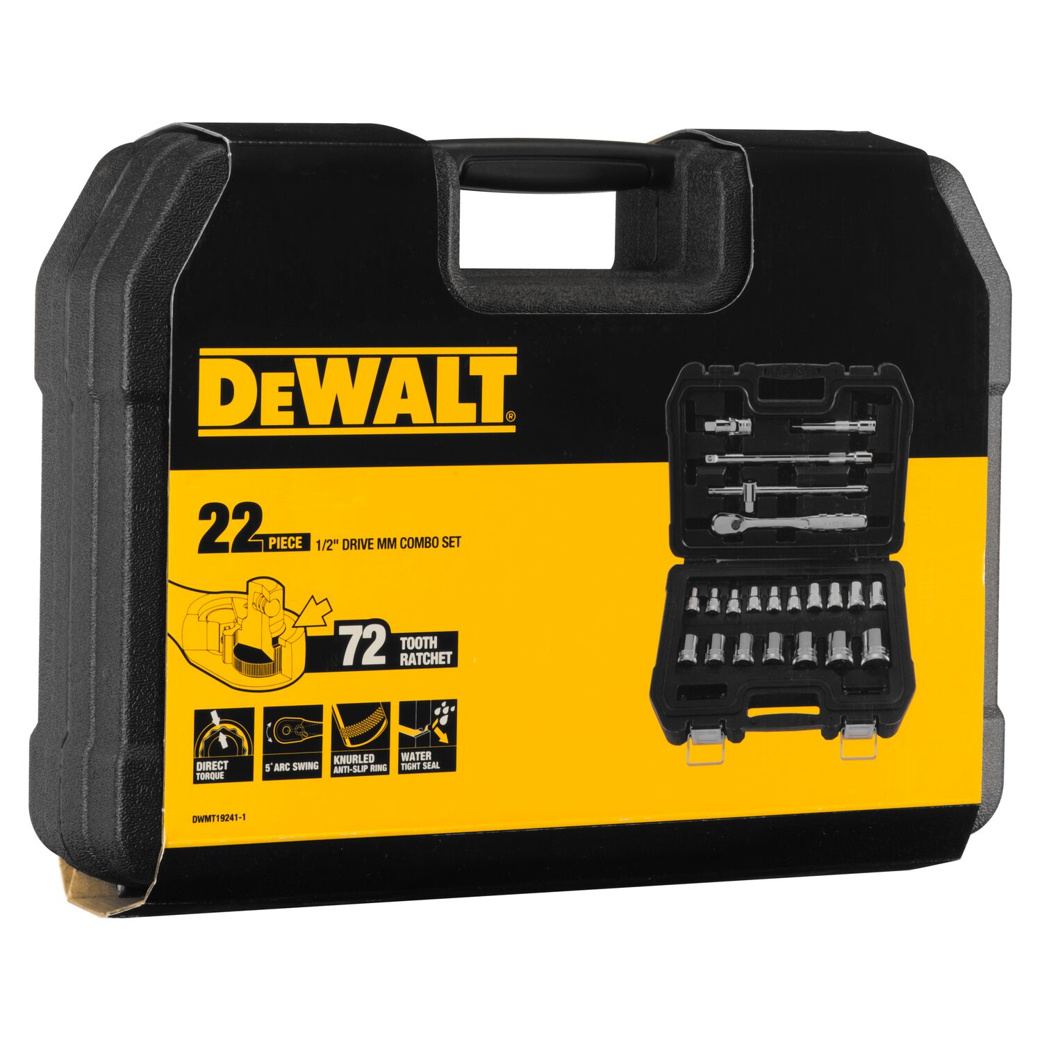 ชุดลูกบ๊อกซ์ เซ็ท 22 ชิ้น รุ่น DWMT19241-1 DEWALT