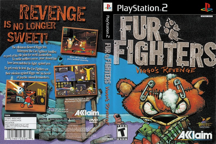 FUR FIGHTERS VIGGO'S REVENGE [US : DVD5 1 Disc]